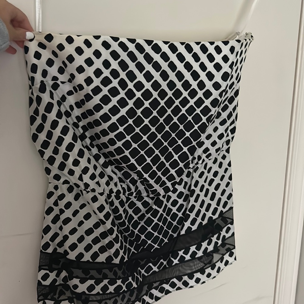 vintage white house black market size 12 sleeveless tube top